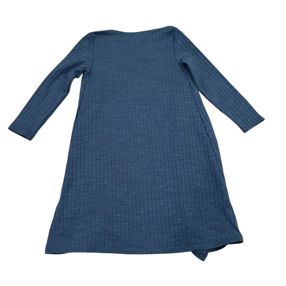 Lularoe Girls 2T Sariah Long Open Cardigan Duster Blue - Picture 2 of 4